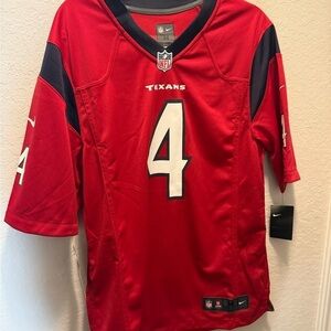 Nike Texans Watson #4 Red NFL On Field Jersey size M
